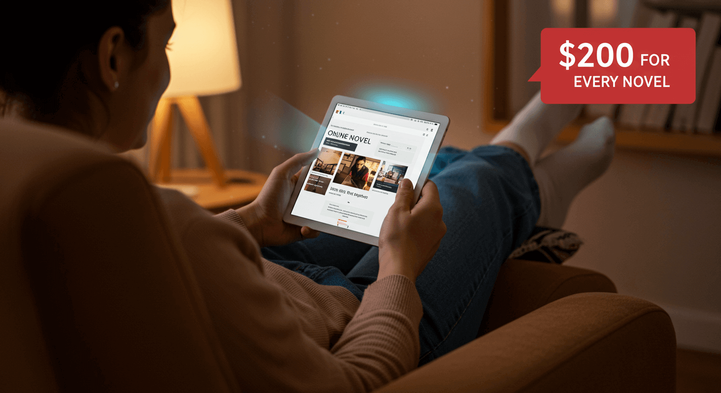 Someone Wants to Pay You $200 for Every Novel You Read Online