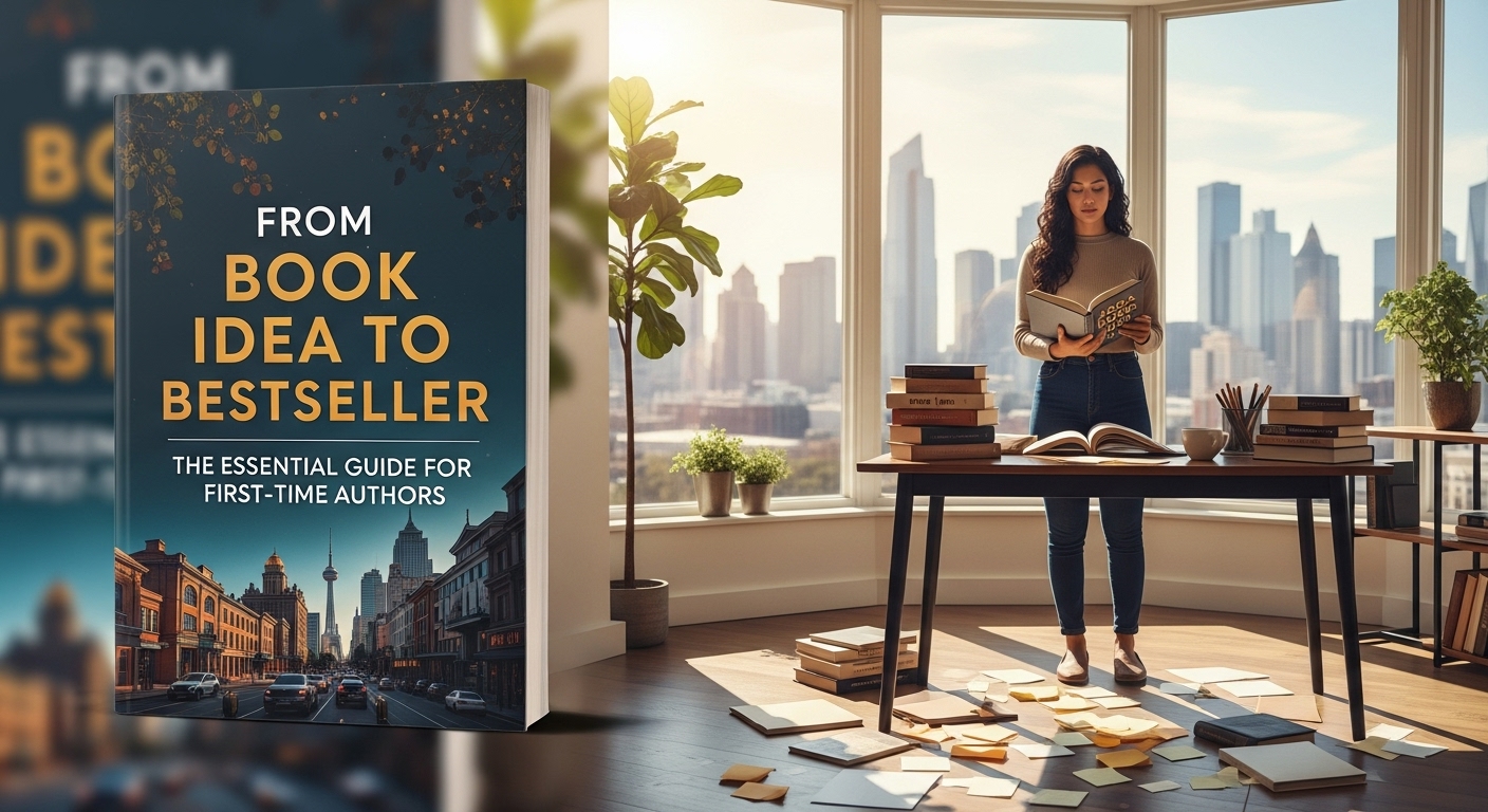 From Book Idea to Bestseller: The Essential Guide for First-Time Authors