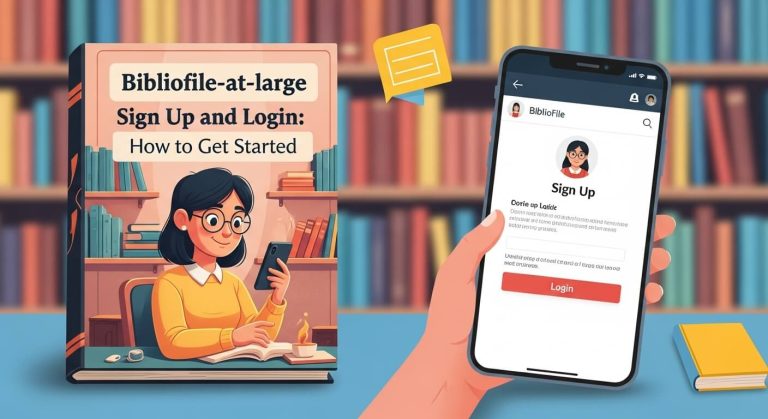 Bibliofile at large Sign Up and Login Guide How to Get Started