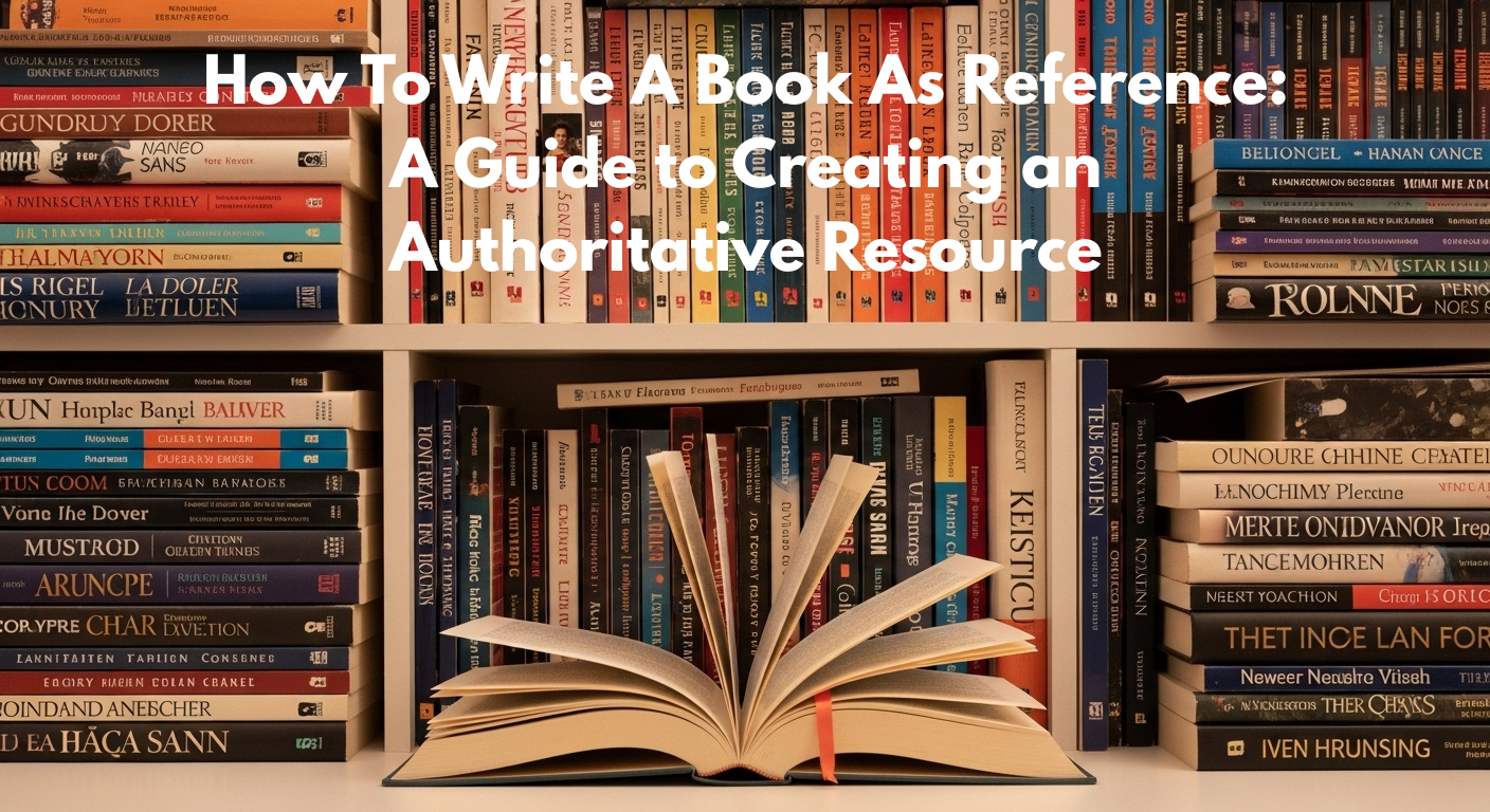 How To Write A Book As Reference