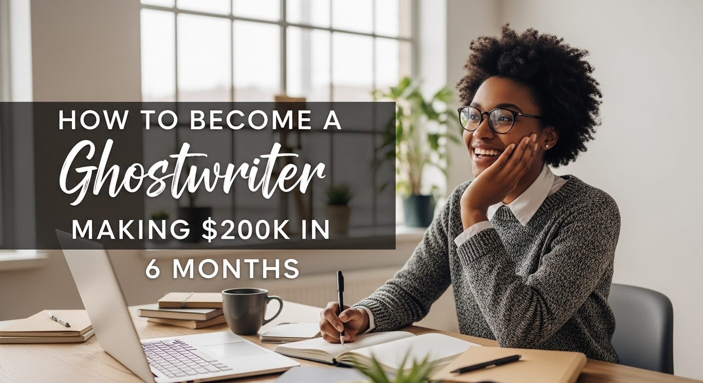 How to Become a Ghostwriter Making $200K in 6 Months