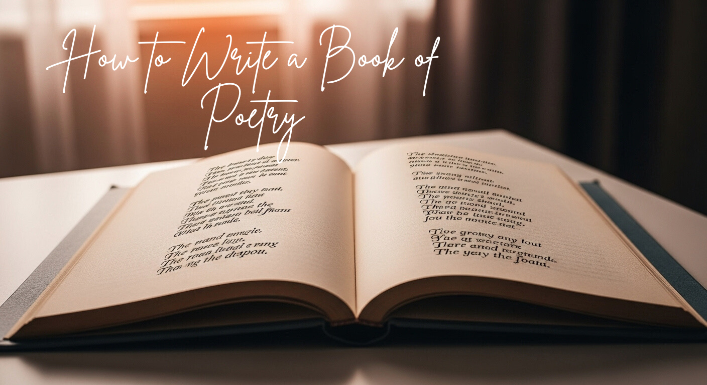How to Write a Book of Poetry