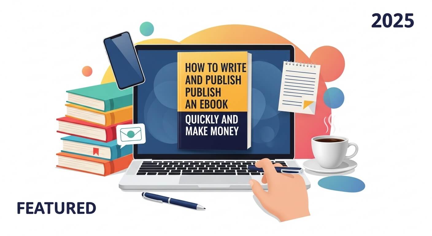 How to Write and Publish an eBook Quickly and Make Money (2025 Guide)