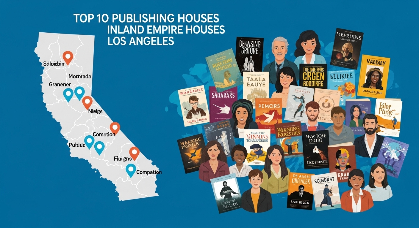 Top 10 publishing houses in the Inland Empire, LA, USA for 2025
