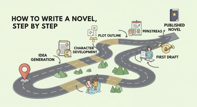 How to Write a Novel, Step by Step
