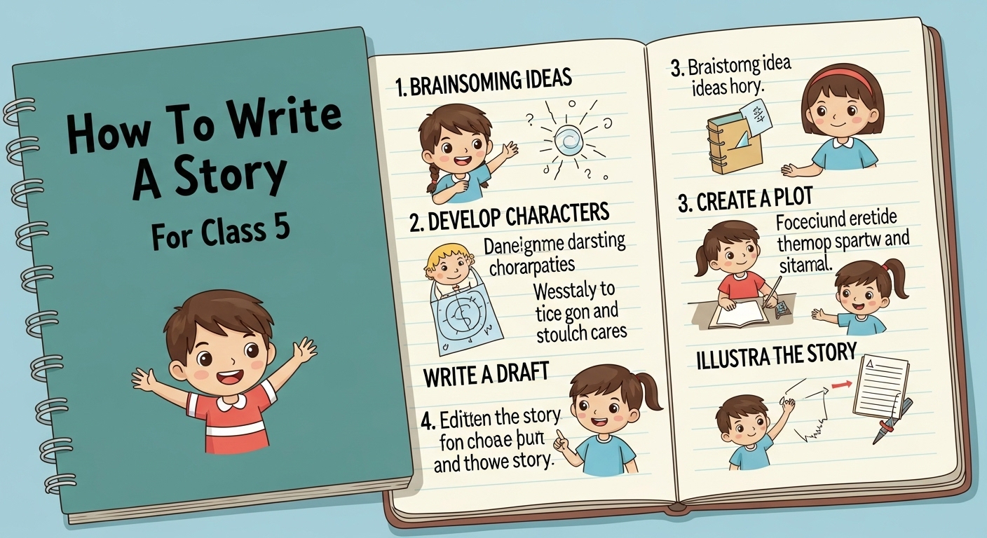 How To Write A Story For Class 5