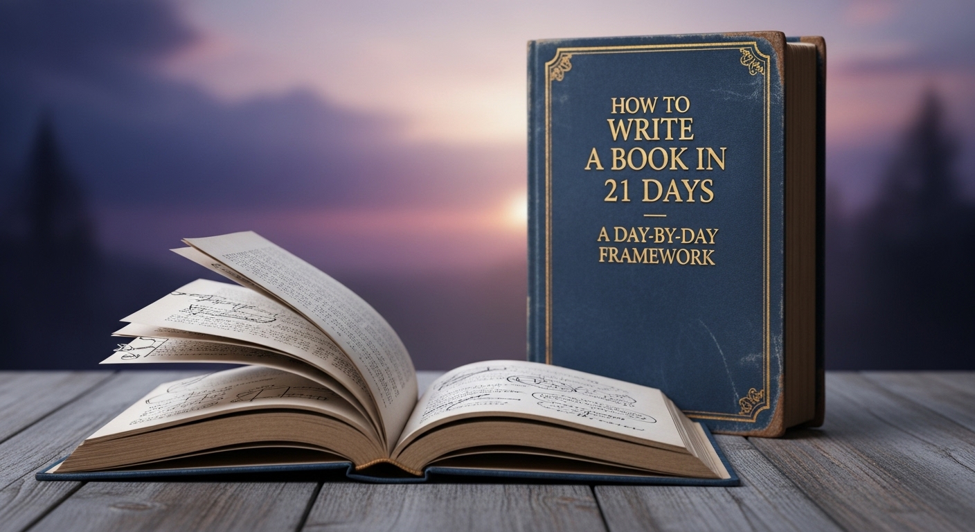 How to Write a Book in 21 Days