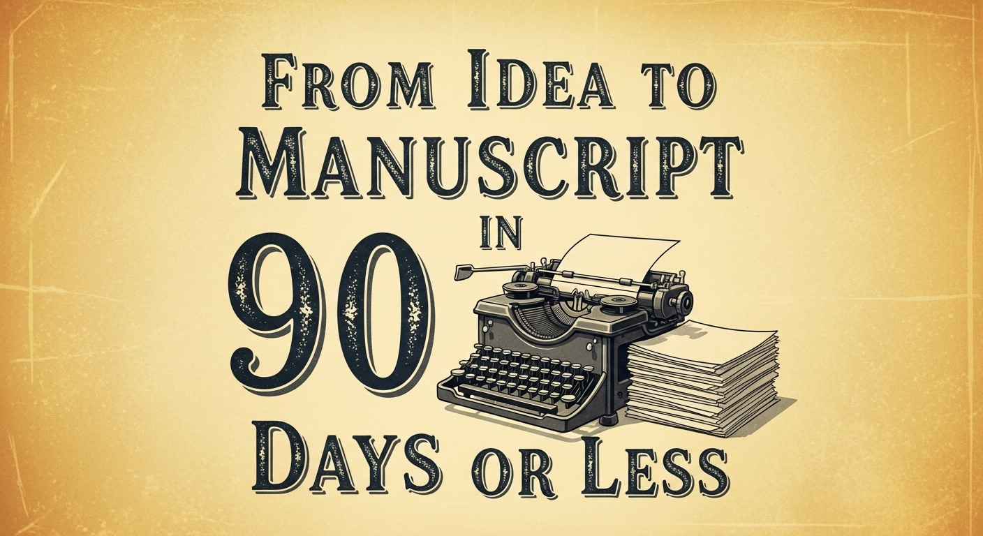The Writer’s Roadmap: From Idea to Manuscript in 90 Days or Less