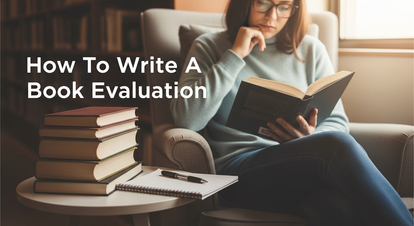 How To Write A Book Evaluation