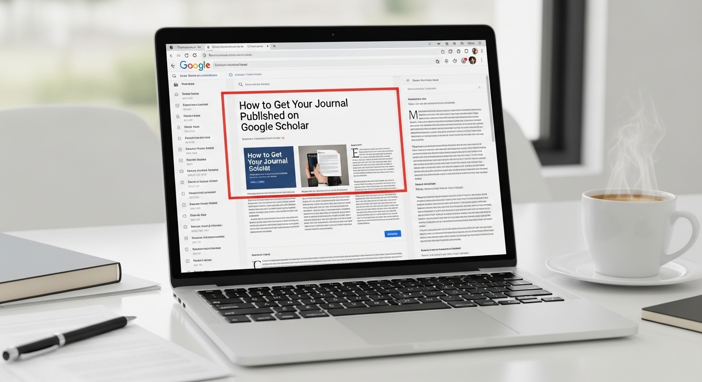 How To Get Your Journal Published On Google Scholar