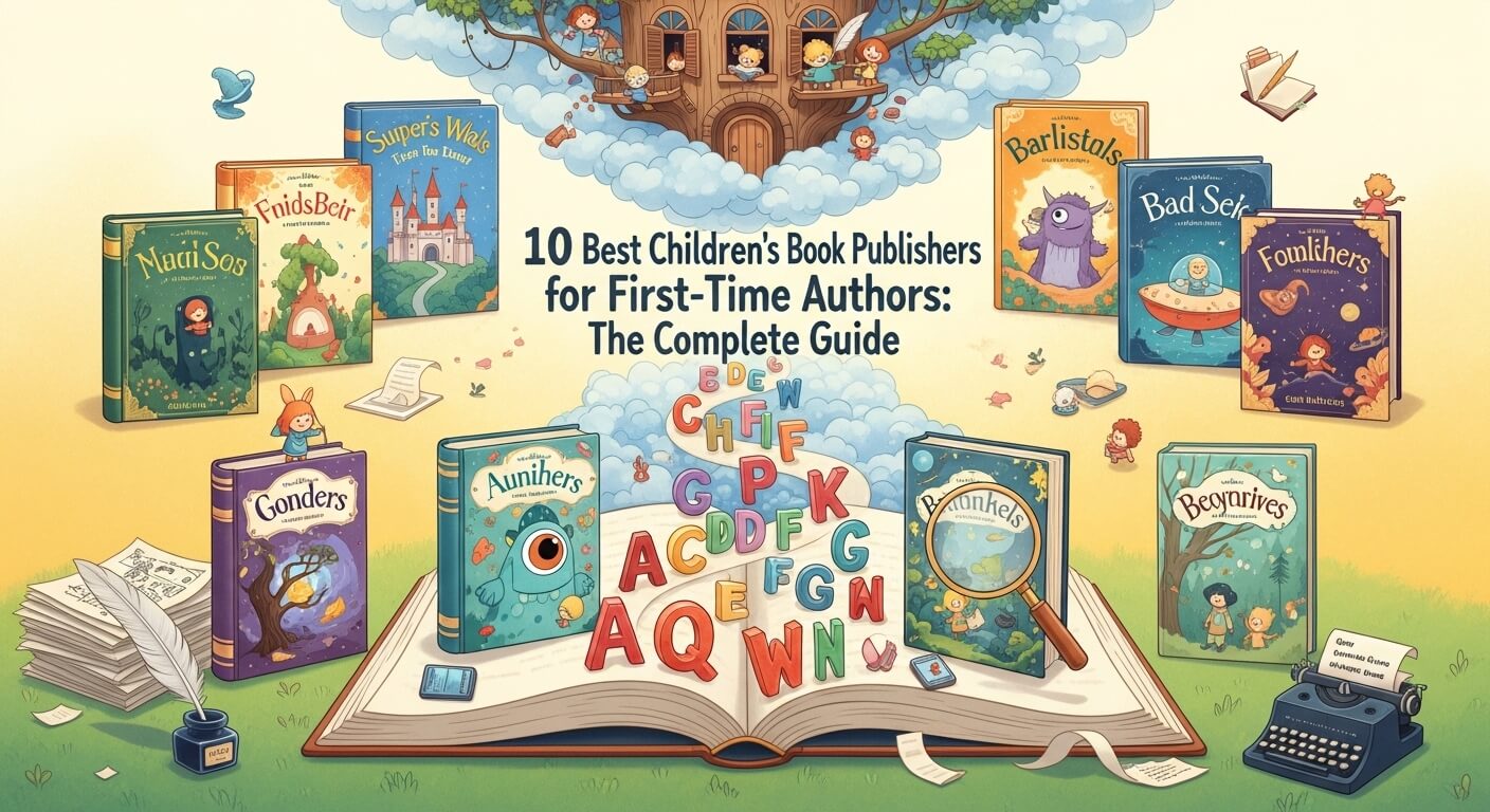 10 Best Children’s Book Publishers for First-Time Authors