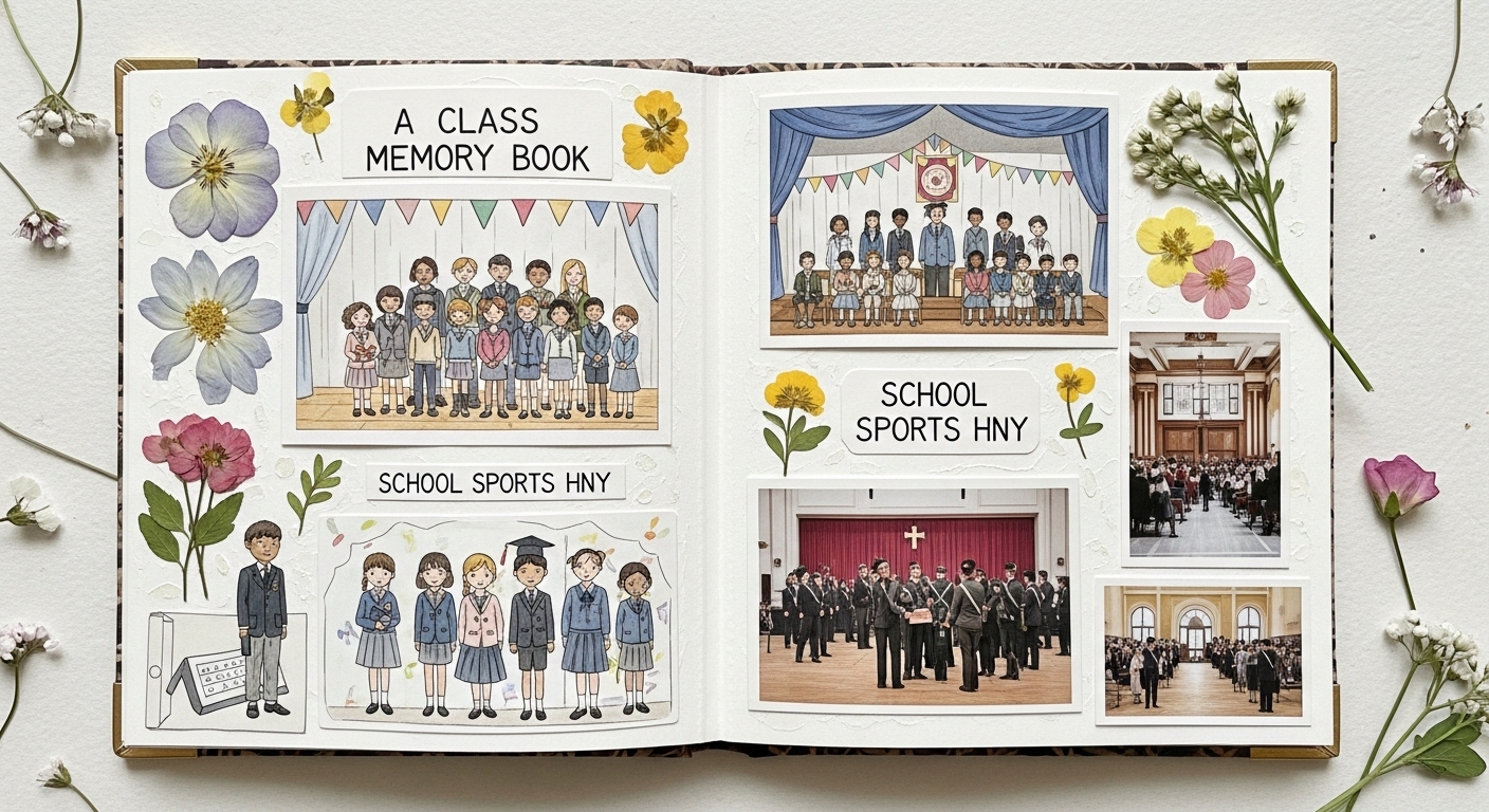 How To Make A Class Memory Book