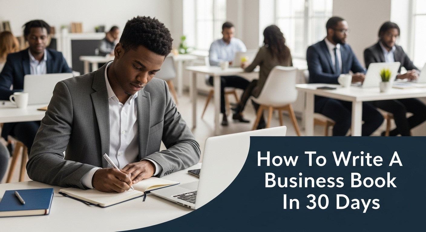 How To Write A Business Book In 30 Days