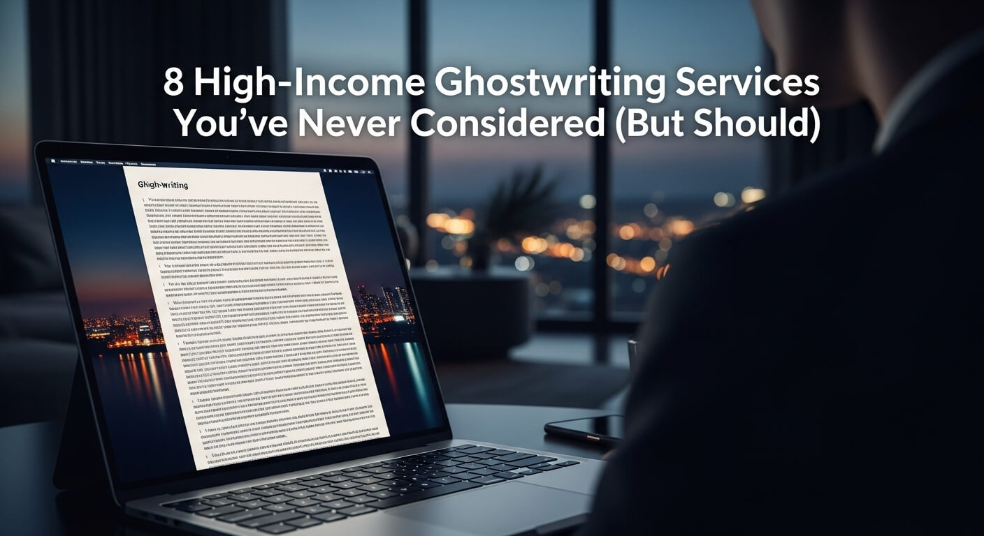 High-Income Ghostwriting Services You’ve Never Considered (But Should)