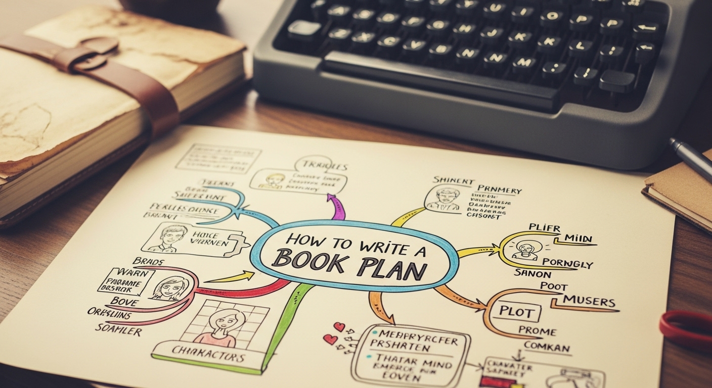 How To Write A Book Plan: Organize Your Ideas Into A Clear Writing Blueprint