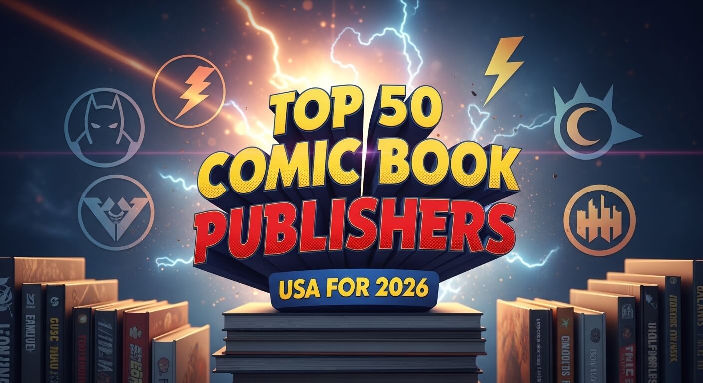 Top 50 Comic Book Publishers in the USA for 2026