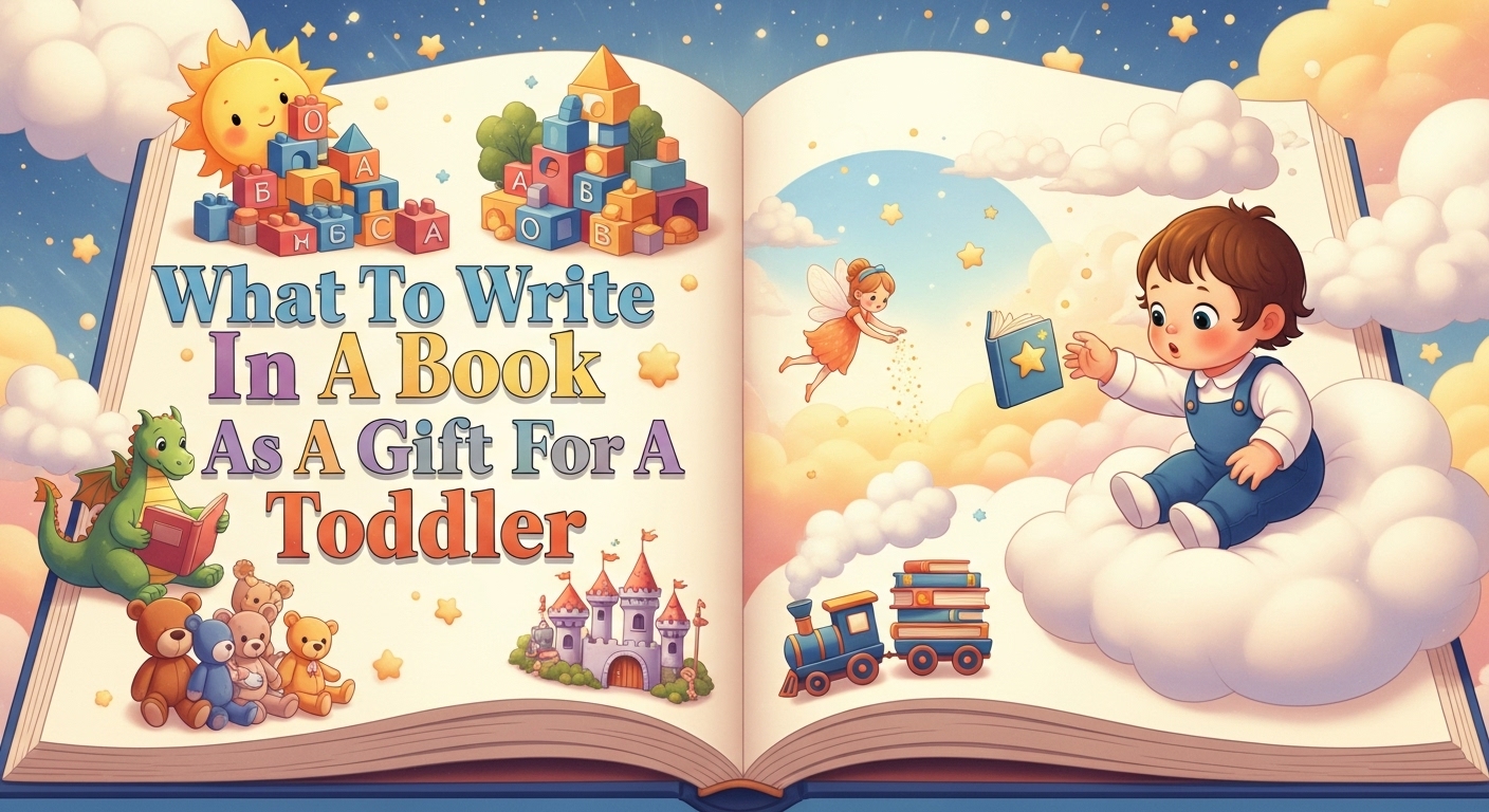 What To Write In A Book As A Gift For A Toddler