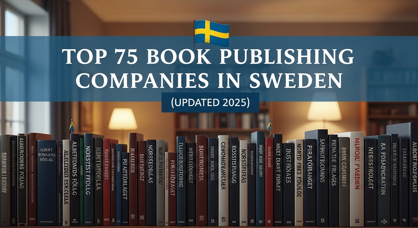 Top 75 Book Publishing Companies in Sweden