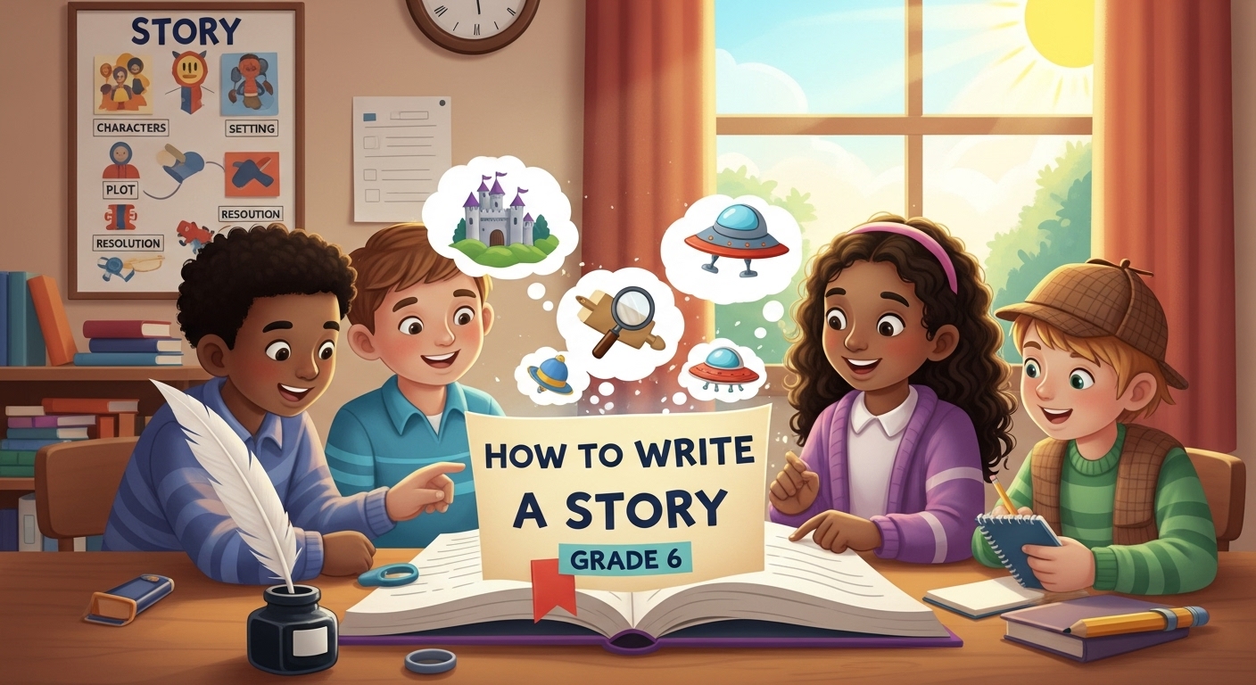 How to Write a Story for Grade 6
