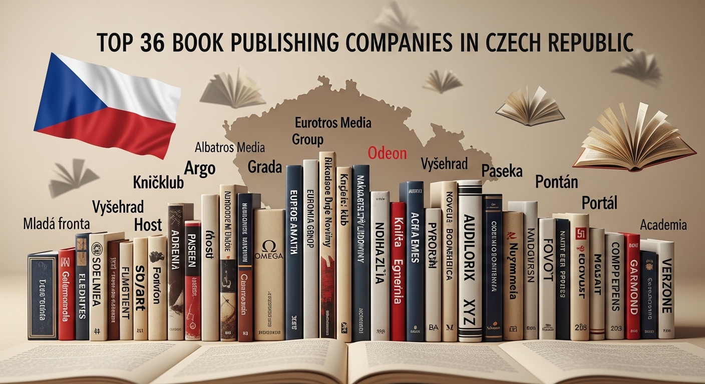 Top 36 Book Publishing Companies in Czech Republic