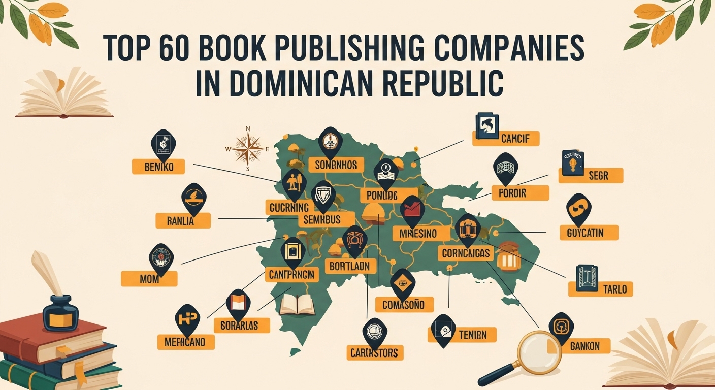 Top 60 Book Publishing Companies in the Dominican Republic