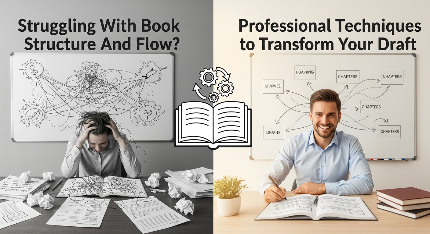Struggling With Book Structure And Flow? Professional Techniques to Transform Your Draft