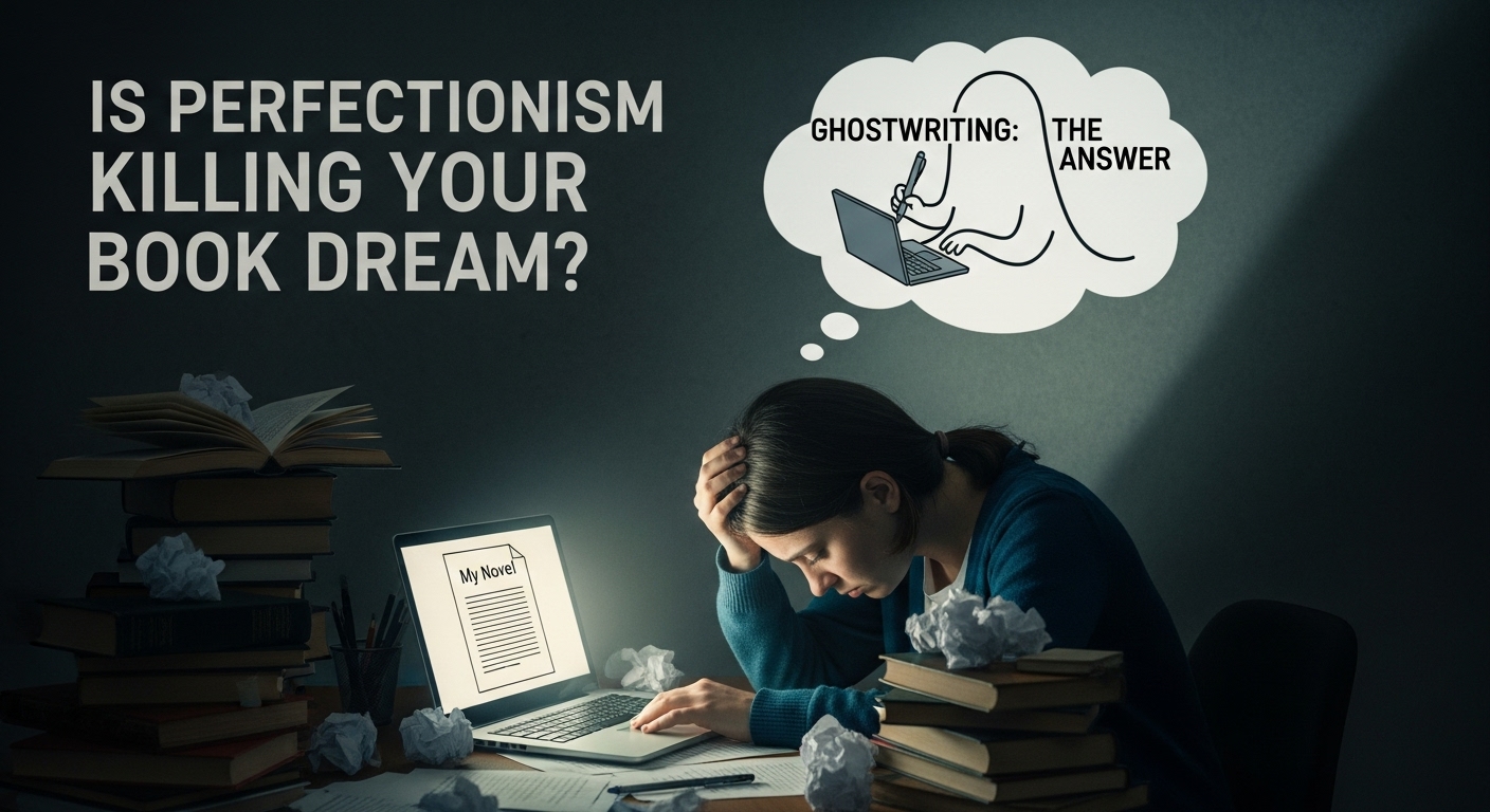 Is Perfectionism Killing Your Book Dream? Why Ghostwriting Is The Answer