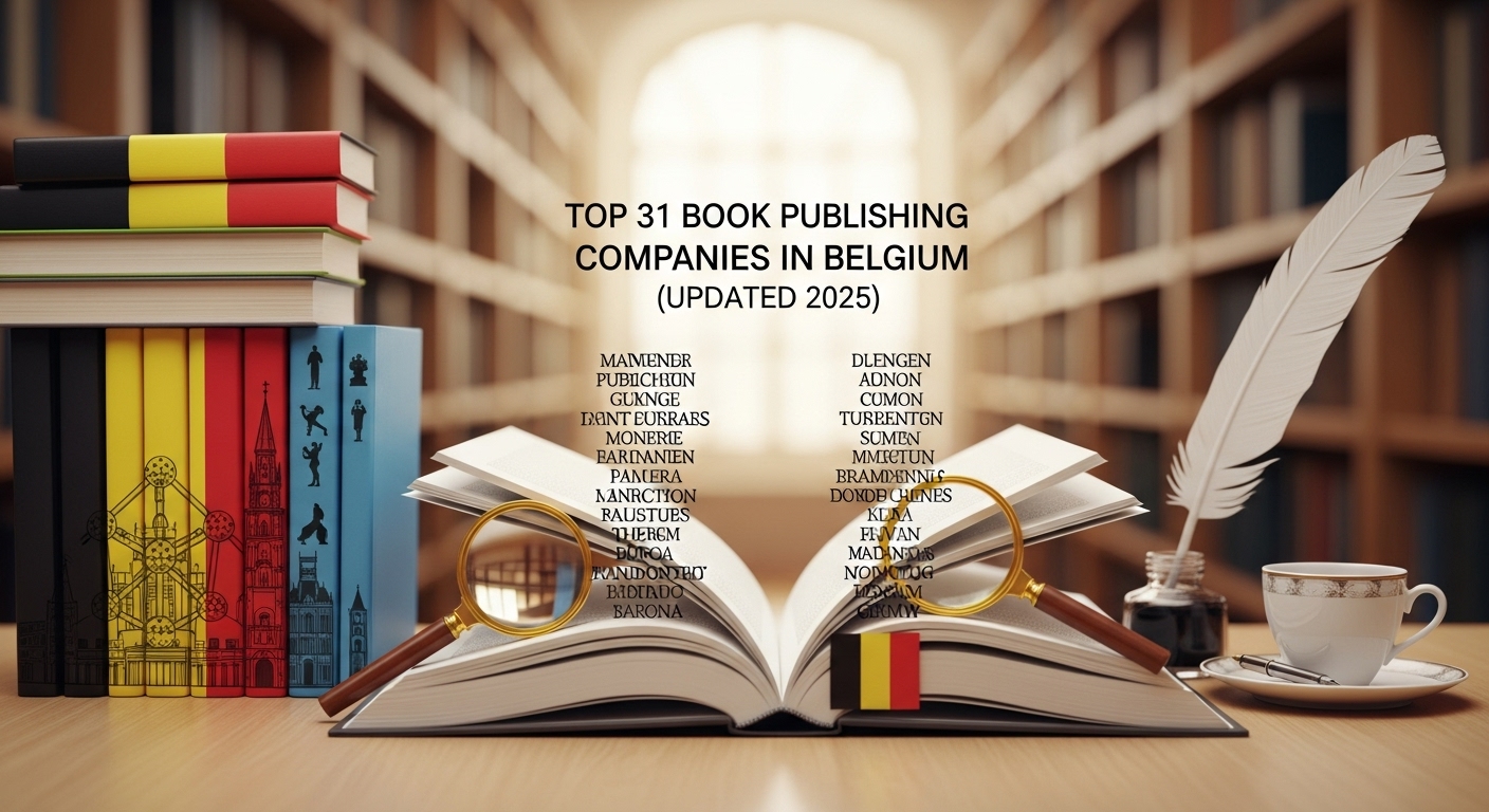 Top 31 Book Publishing Companies in Belgium