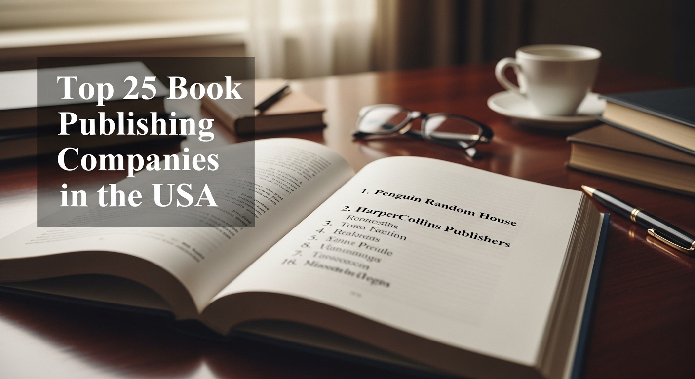Top 25 Book Publishing Companies in the USA