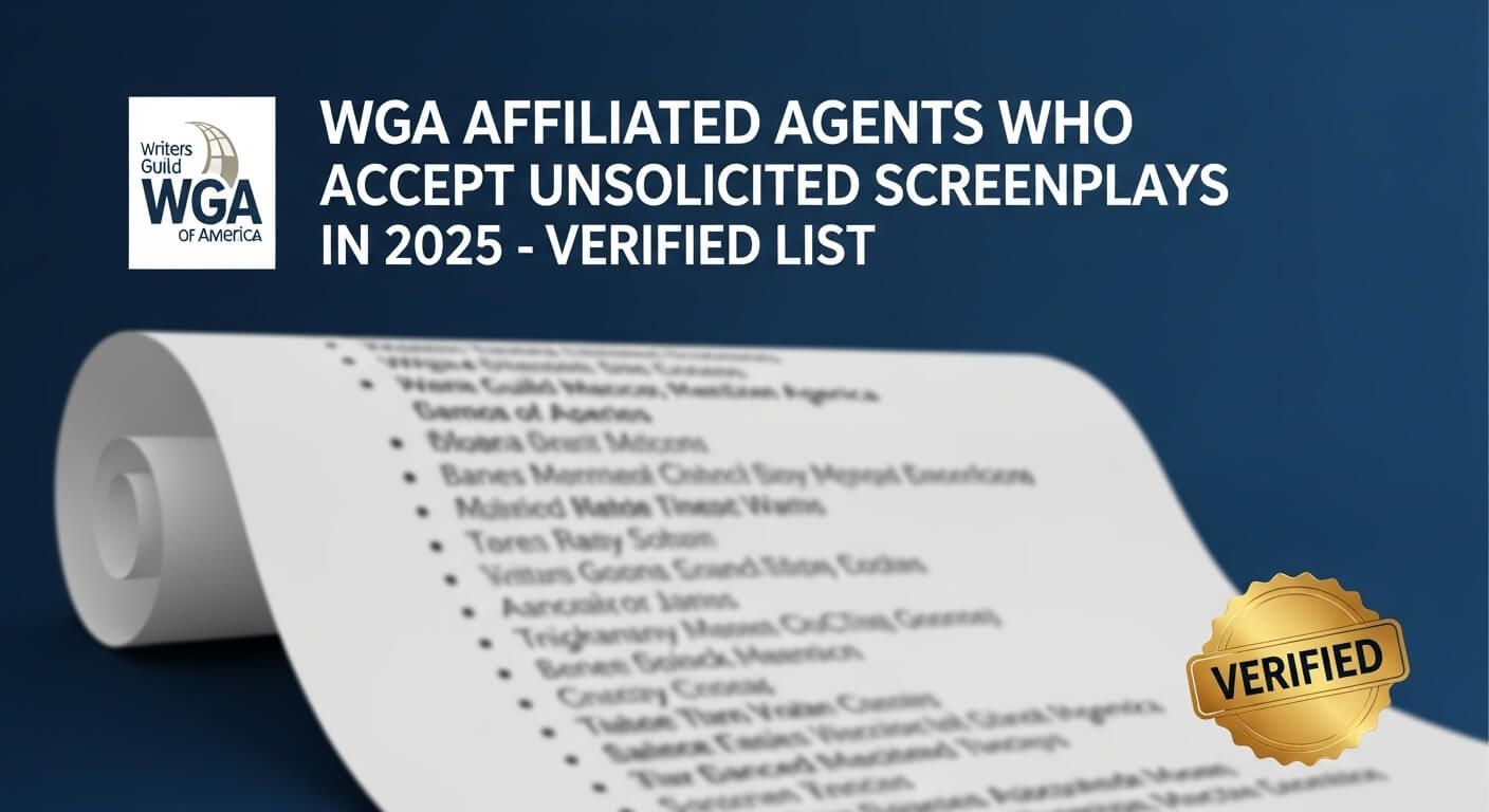 WGA Affiliated Agents Who Accept Unsolicited Screenplays in 2025 - Verified List