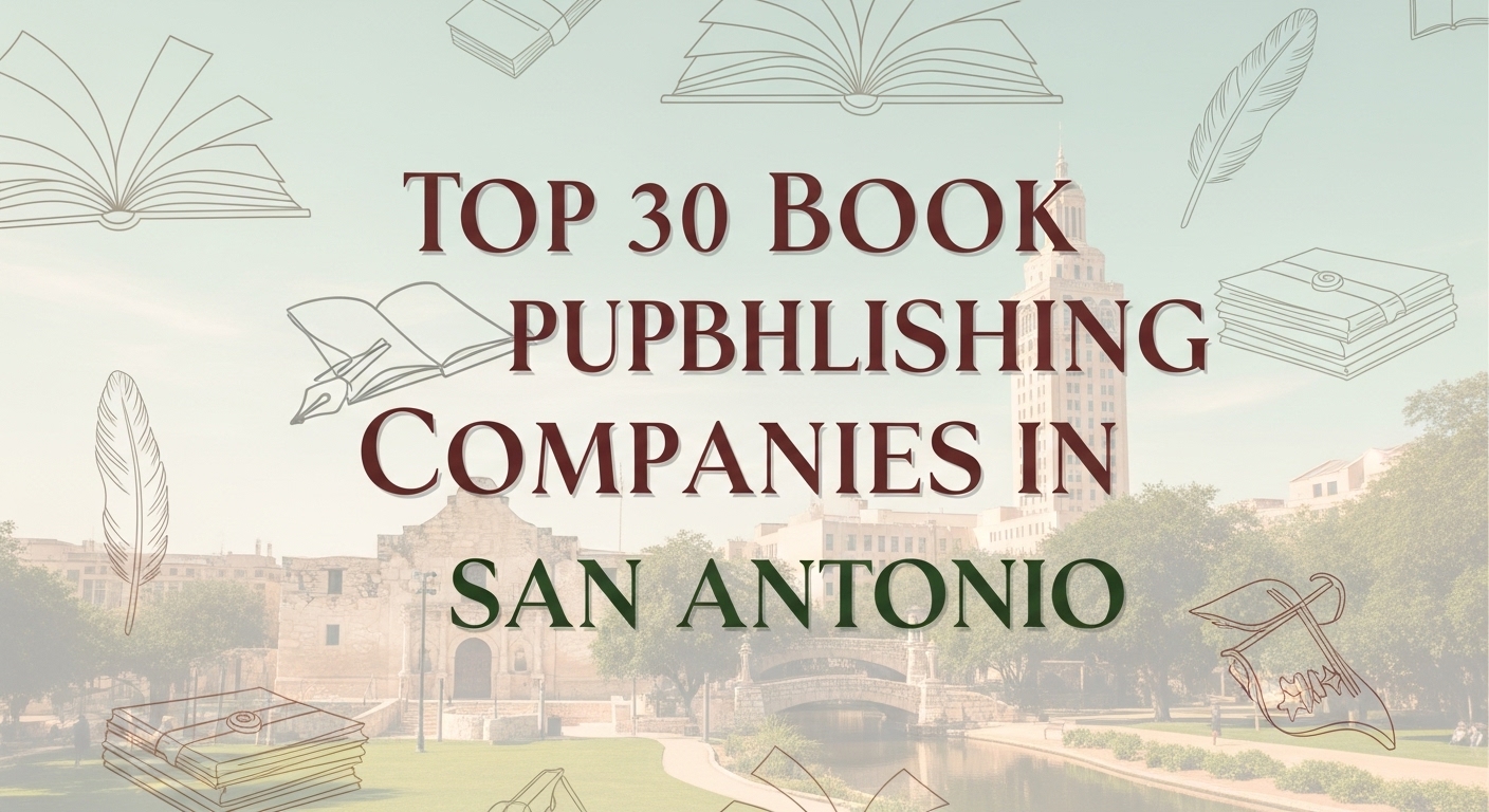 Top Book Publishing Companies in San Antonio