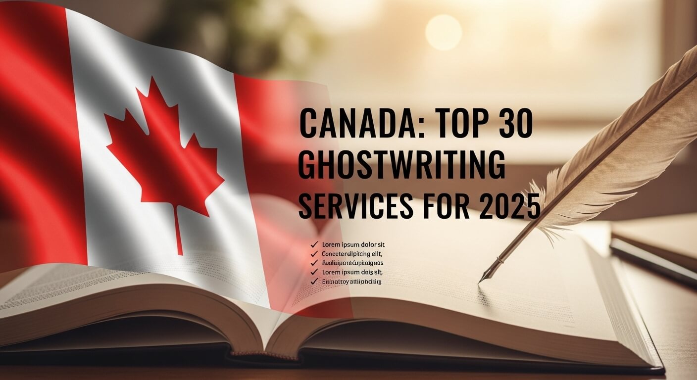 🇨🇦 Canada Top 30 Ghostwriting Services in Canada for 2025