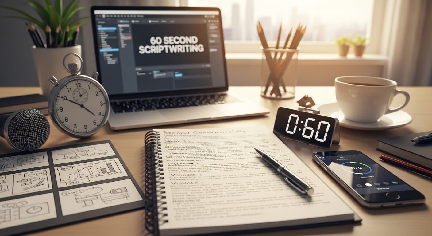 How to Write a 60-Second Commercial Script