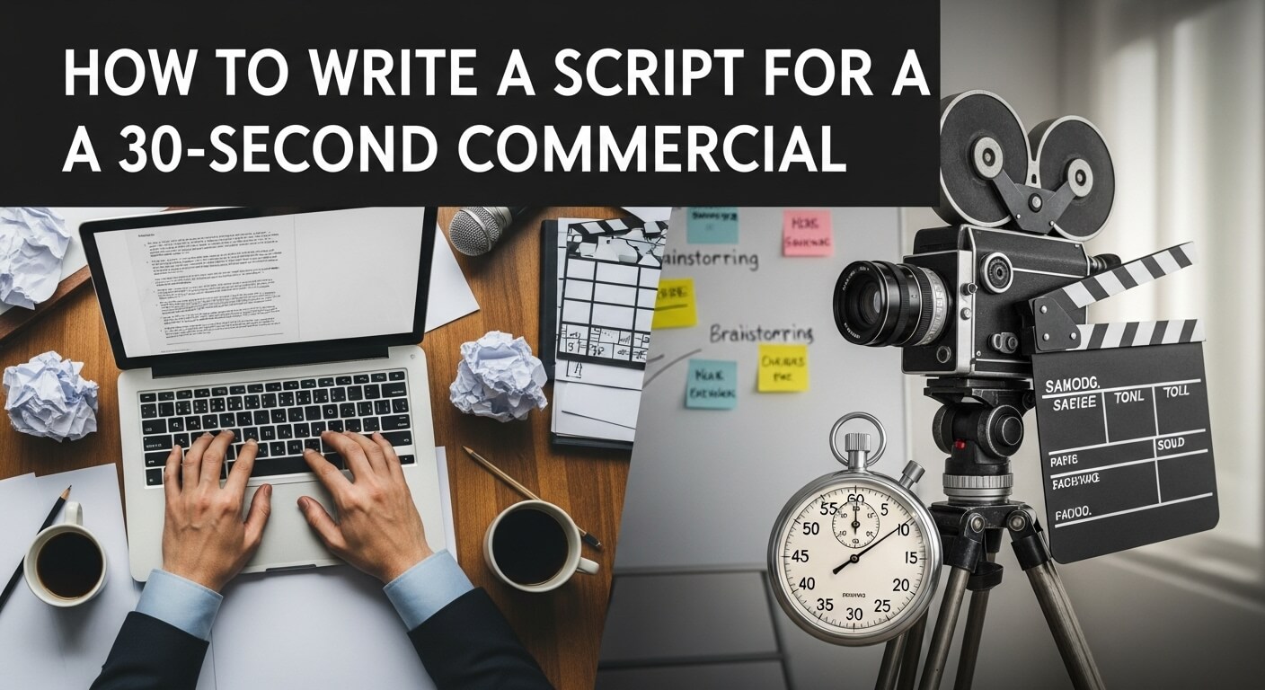 How to Write a Script for a 30-Second Commercial