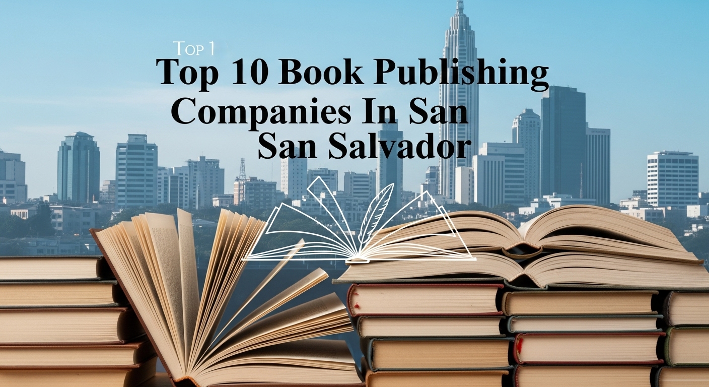 Top 10 Book Publishing Companies In San Salvador