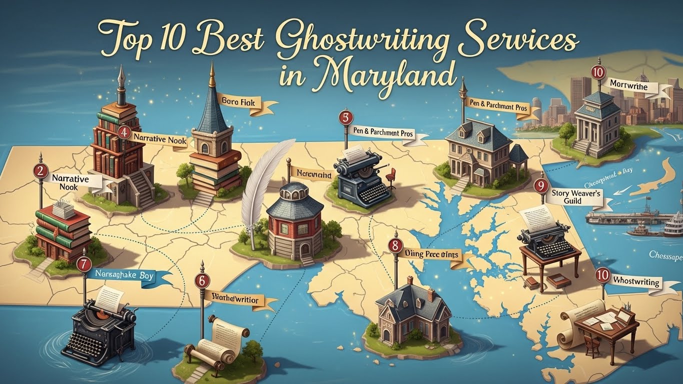 Top 10 Best Ghostwriting Services in Maryland for 2026