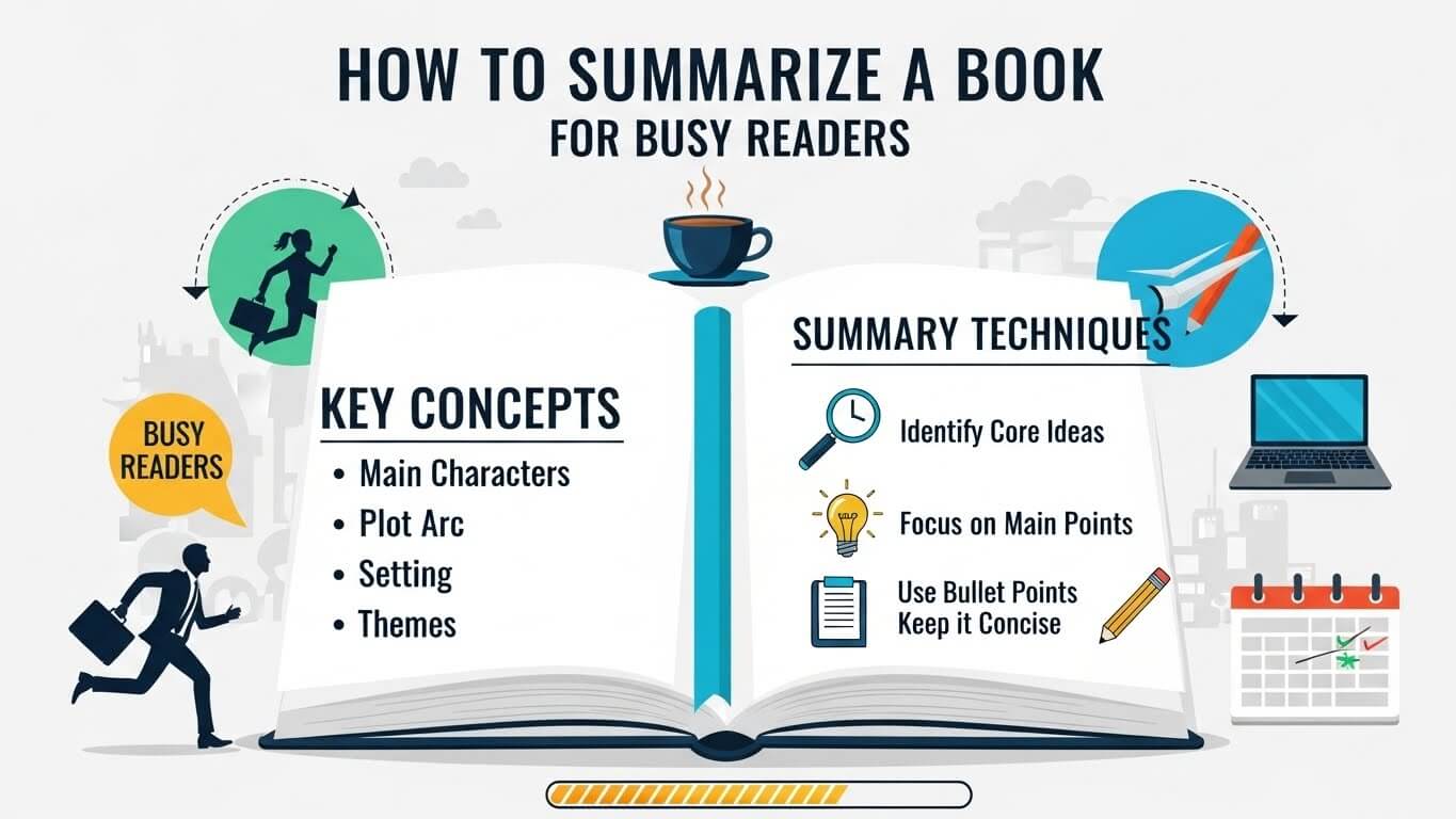 How to Summarize a Book for Busy Readers