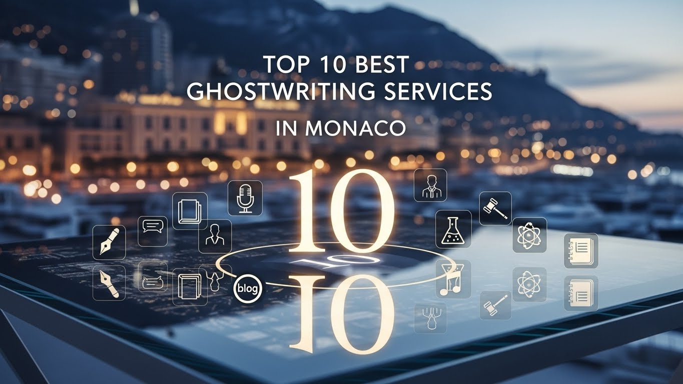Top 10 Best Ghostwriting Services in Monaco for 2026
