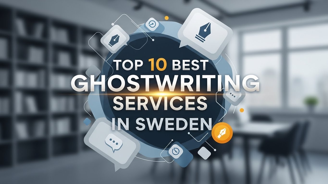 Top 10 Best Ghostwriting Services in Sweden for 2026