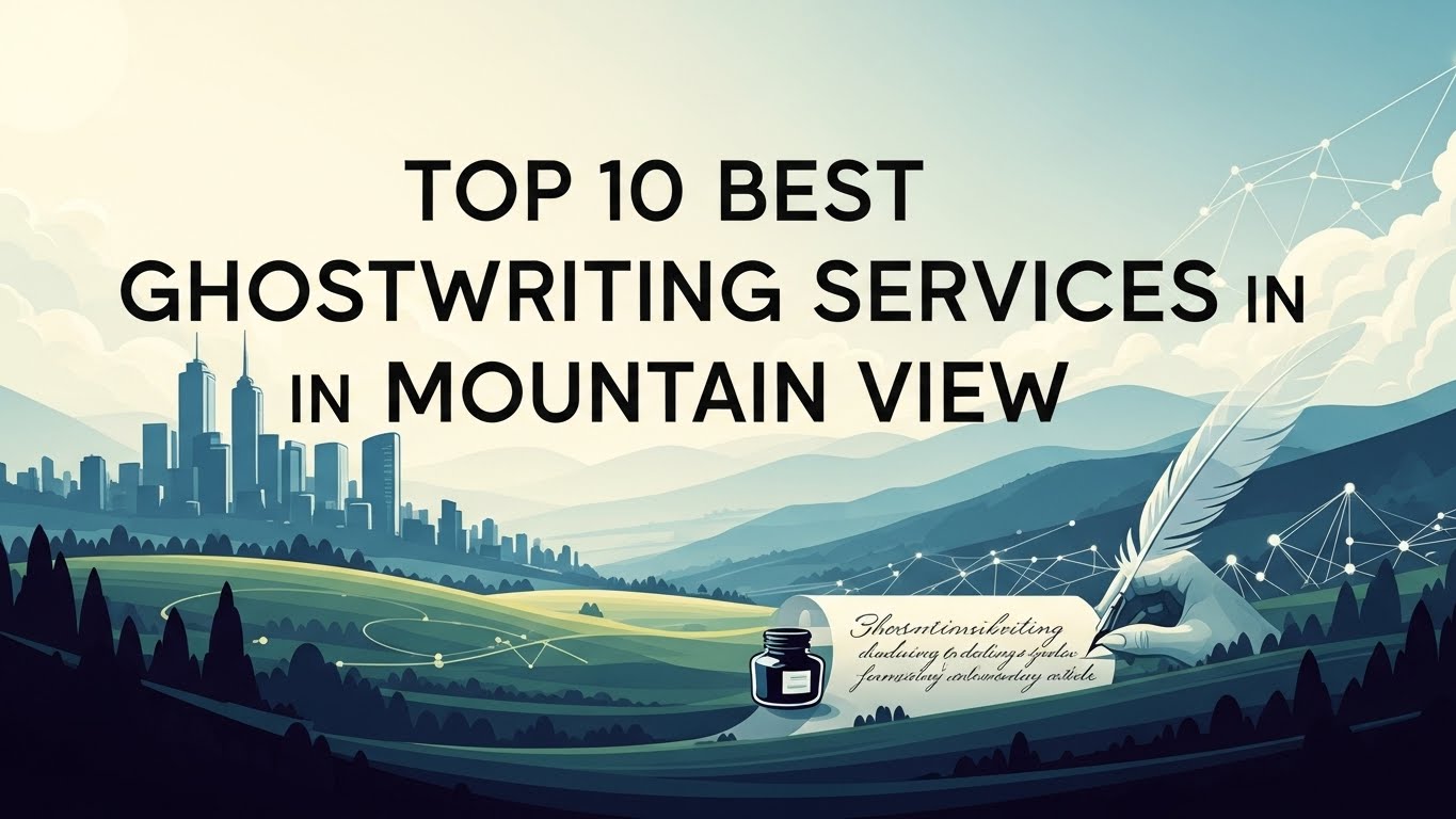 Top 10 Best Ghostwriting Services in Mountain View for 2026