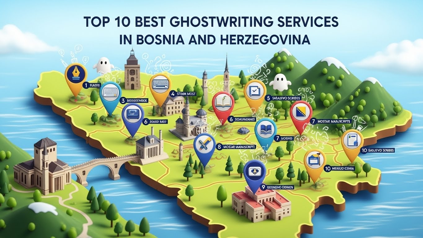 Top 10 Best Ghostwriting Services in Bosnia and Herzegovina for 2026
