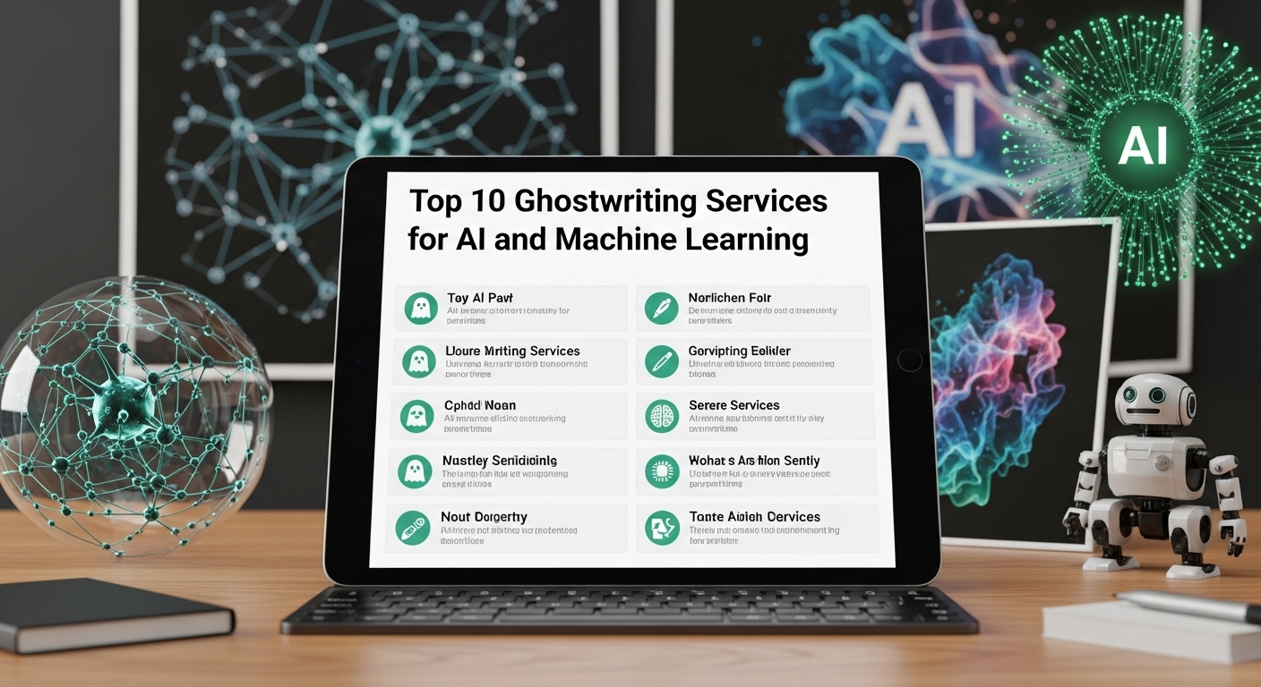 Top 10 Ghostwriting Services for AI and Machine Learning in 2026