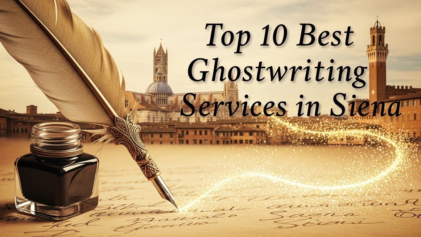Top 10 Best Ghostwriting Services in Siena for 2026