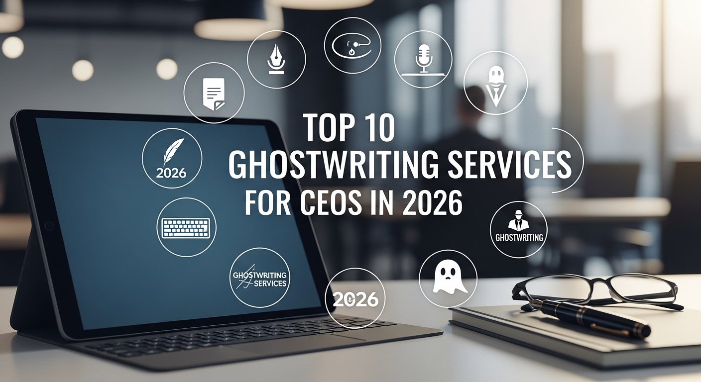 Top 10 Ghostwriting Services for CEOs in 2026
