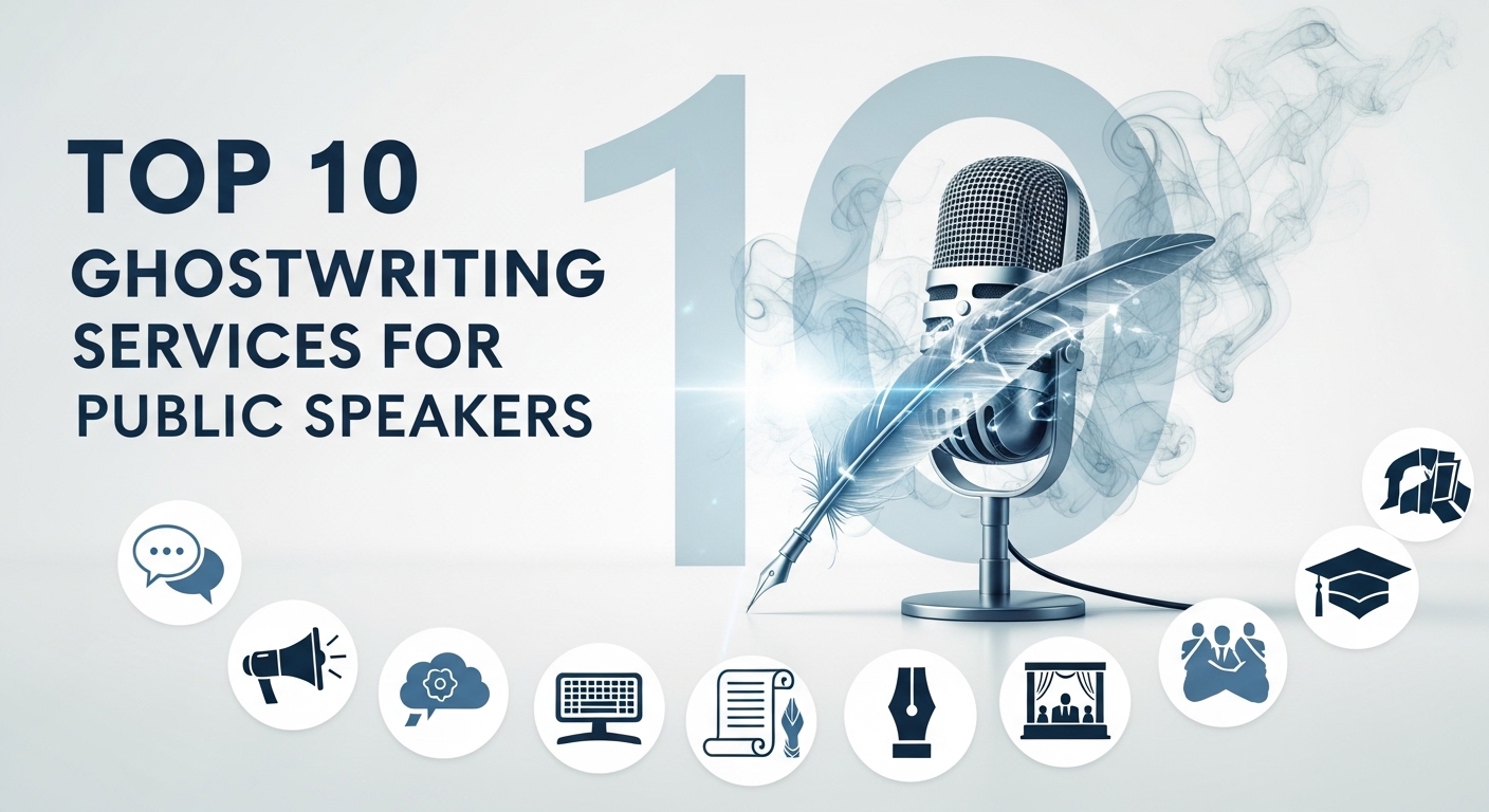 Top 10 Ghostwriting Services for Public Speakers in 2026