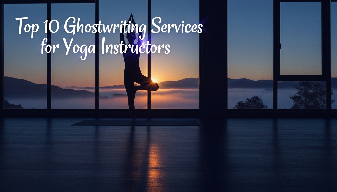 Top 10 Ghostwriting Services for Yoga Instructors in 2026