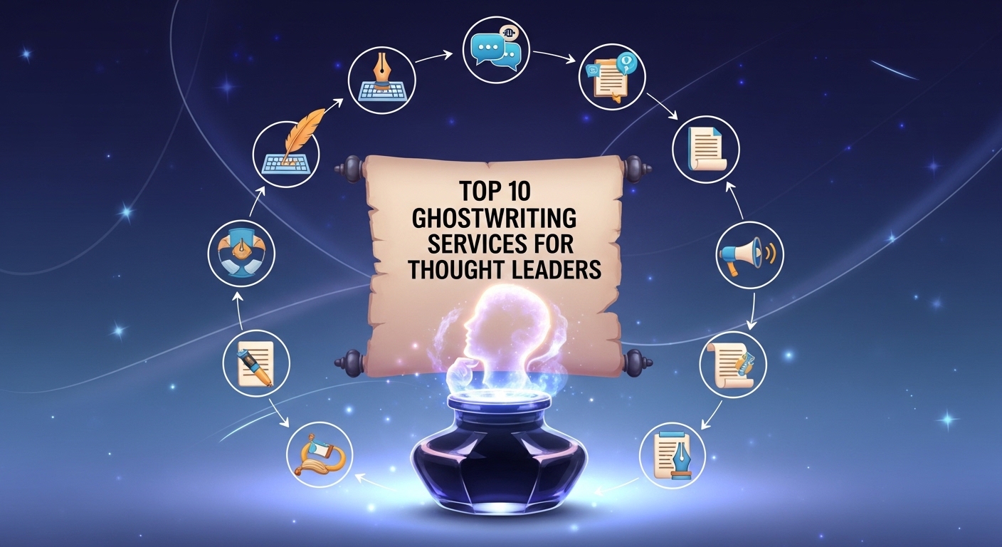 Top 10 Ghostwriting Services for Thought Leaders in 2026