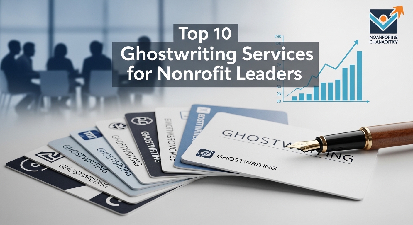 Top 10 Ghostwriting Services for Nonprofit Leaders in 2026