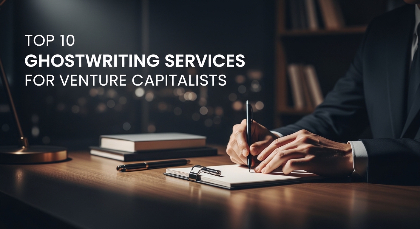 Top 10 Ghostwriting Services for Venture Capitalists in 2026