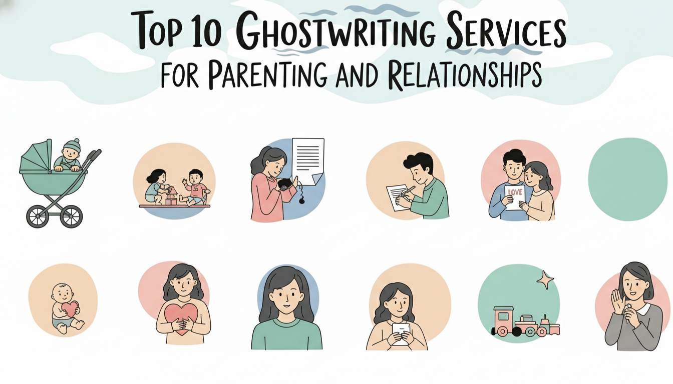 Top 10 Ghostwriting Services for Parenting and Relationships in 2026